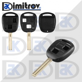Кутийка ключ 2 бутона TOY48 Toyota Rav4 Yaris Lexus ES GS GX